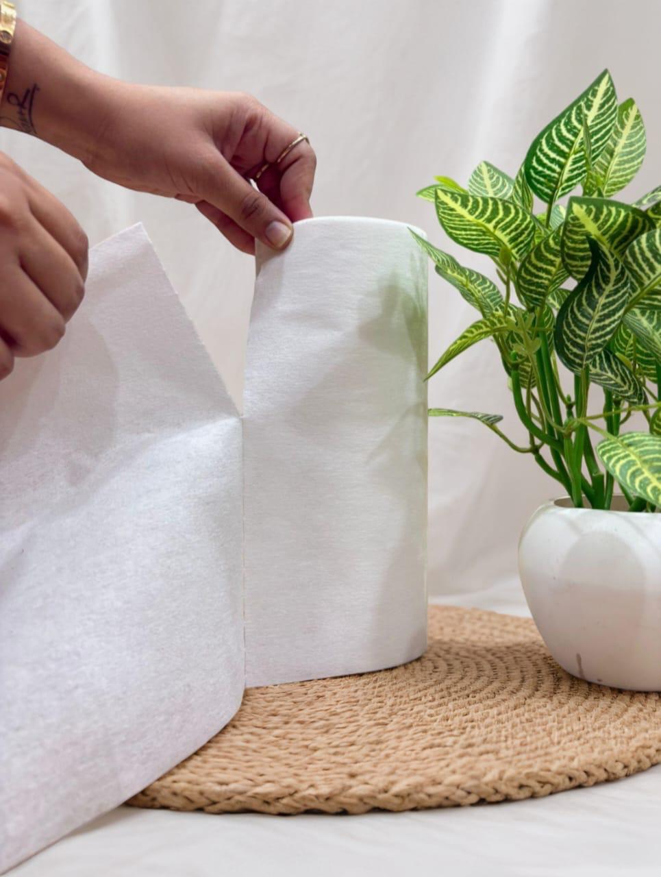 EMBROSS Kitchen Towel Roll (75 Pulls per Roll, Pack of 2)