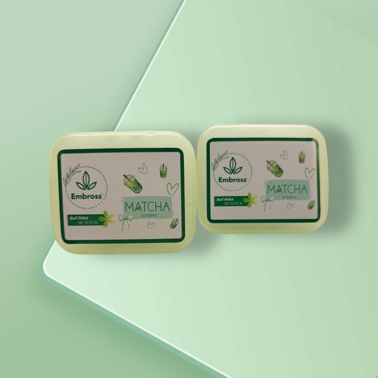 EMBROSS Nail Polish Remover Wipes – Pack of 5