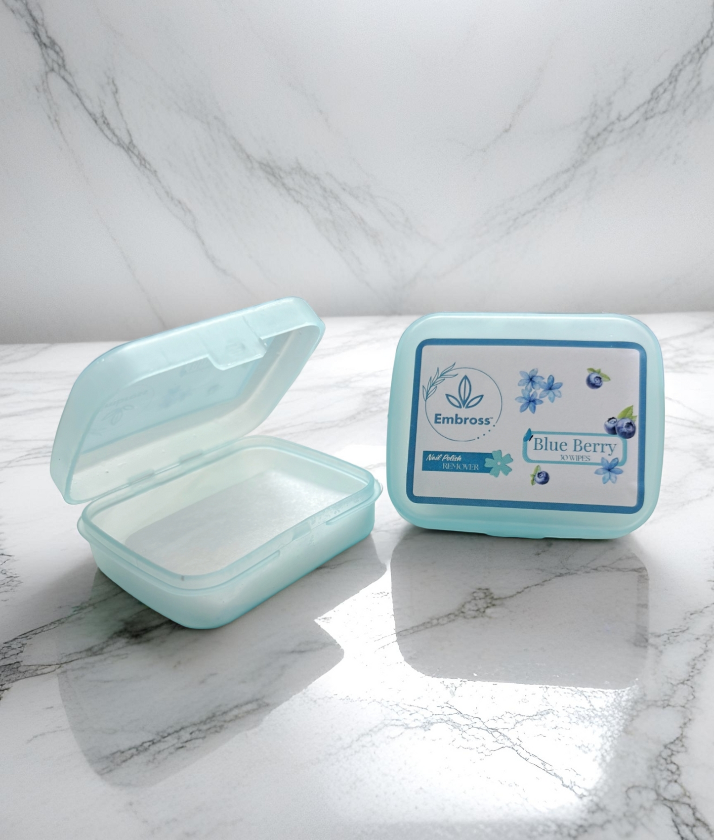 EMBROSS Nail Polish Remover Wipes – Pack of 5