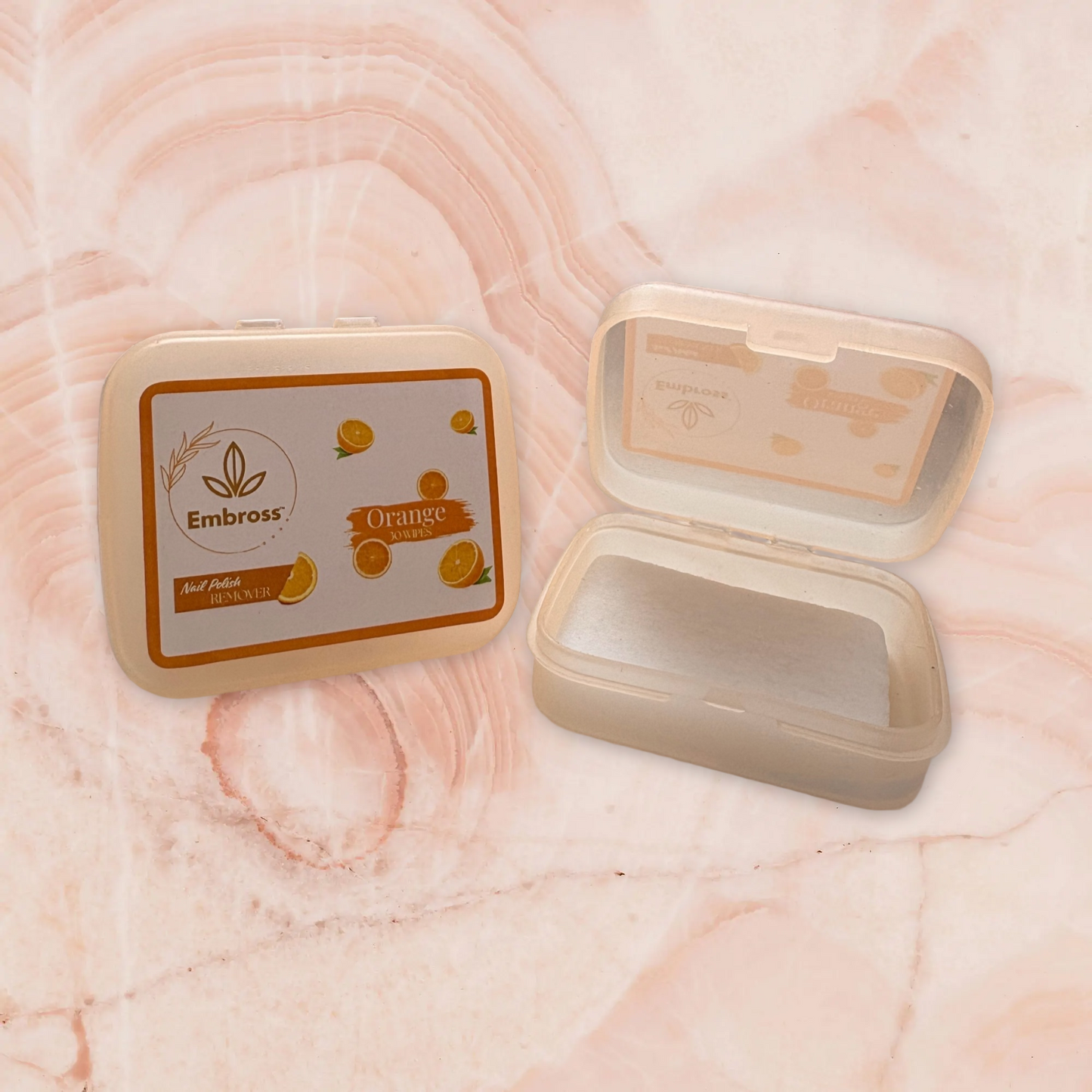 EMBROSS Nail Polish Remover Wipes – Pack of 5