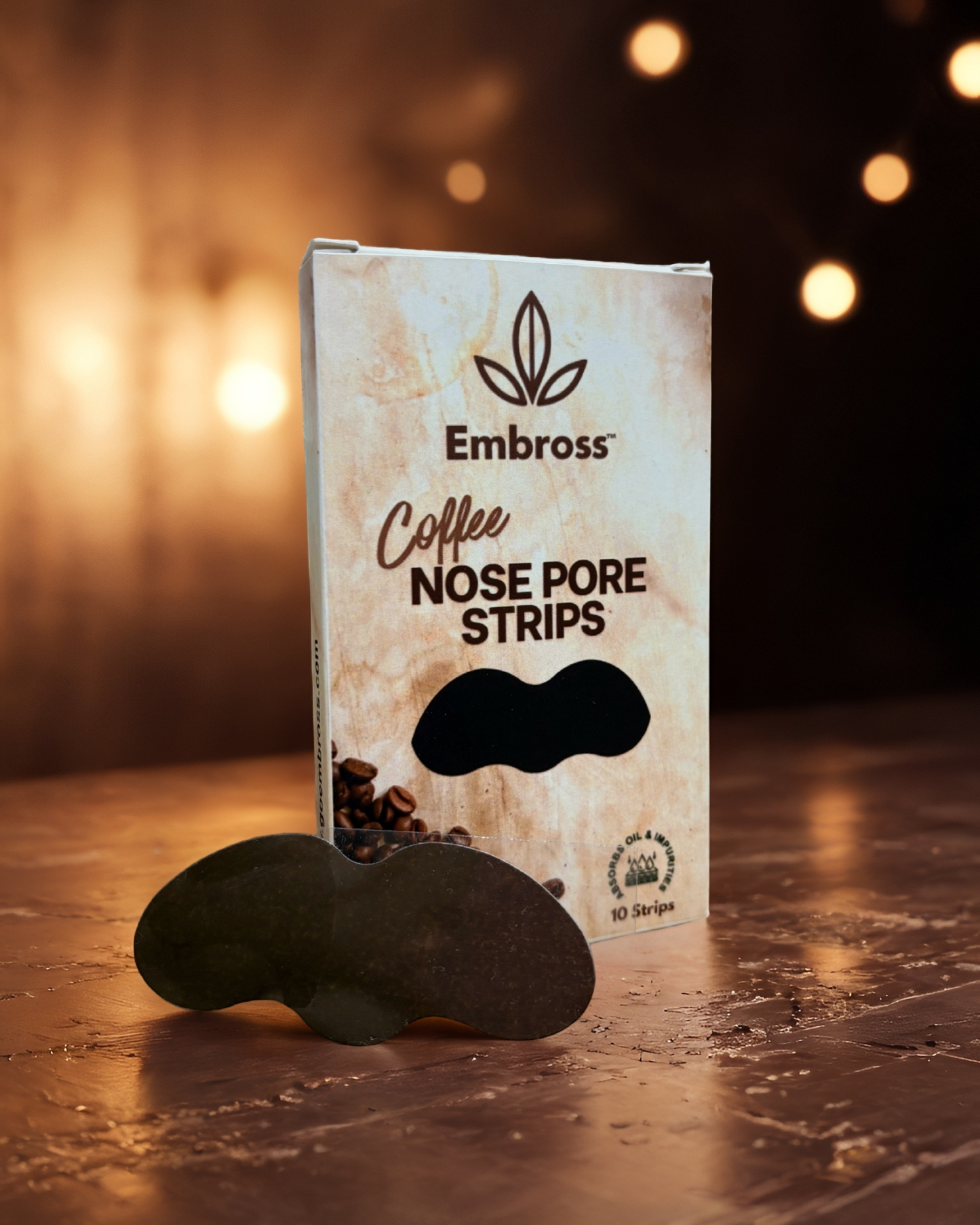EMBROSS Coffee Nose Pore Strips - Pack of 10