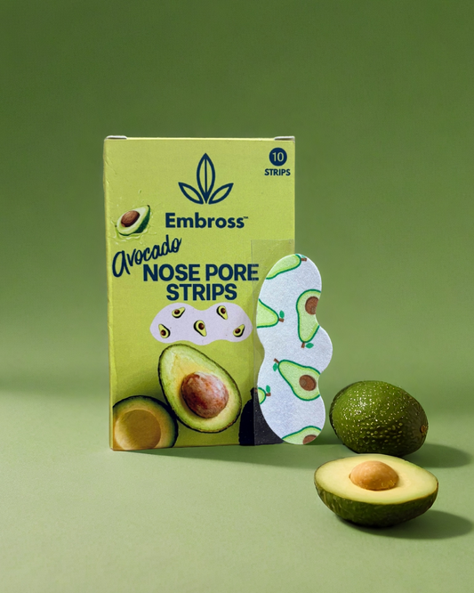 EMBROSS Avocado Nose Pore Strips - Pack of 10