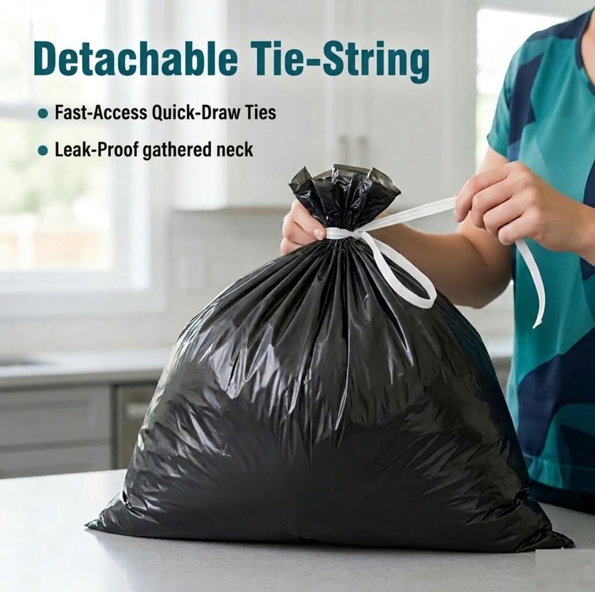 EMBROSS Multi-Purpose Garbage Bags (Pack of 3) - Medium